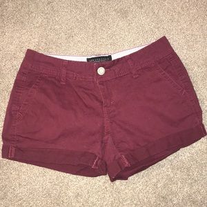 Aeropostale New York Burgundy shorts